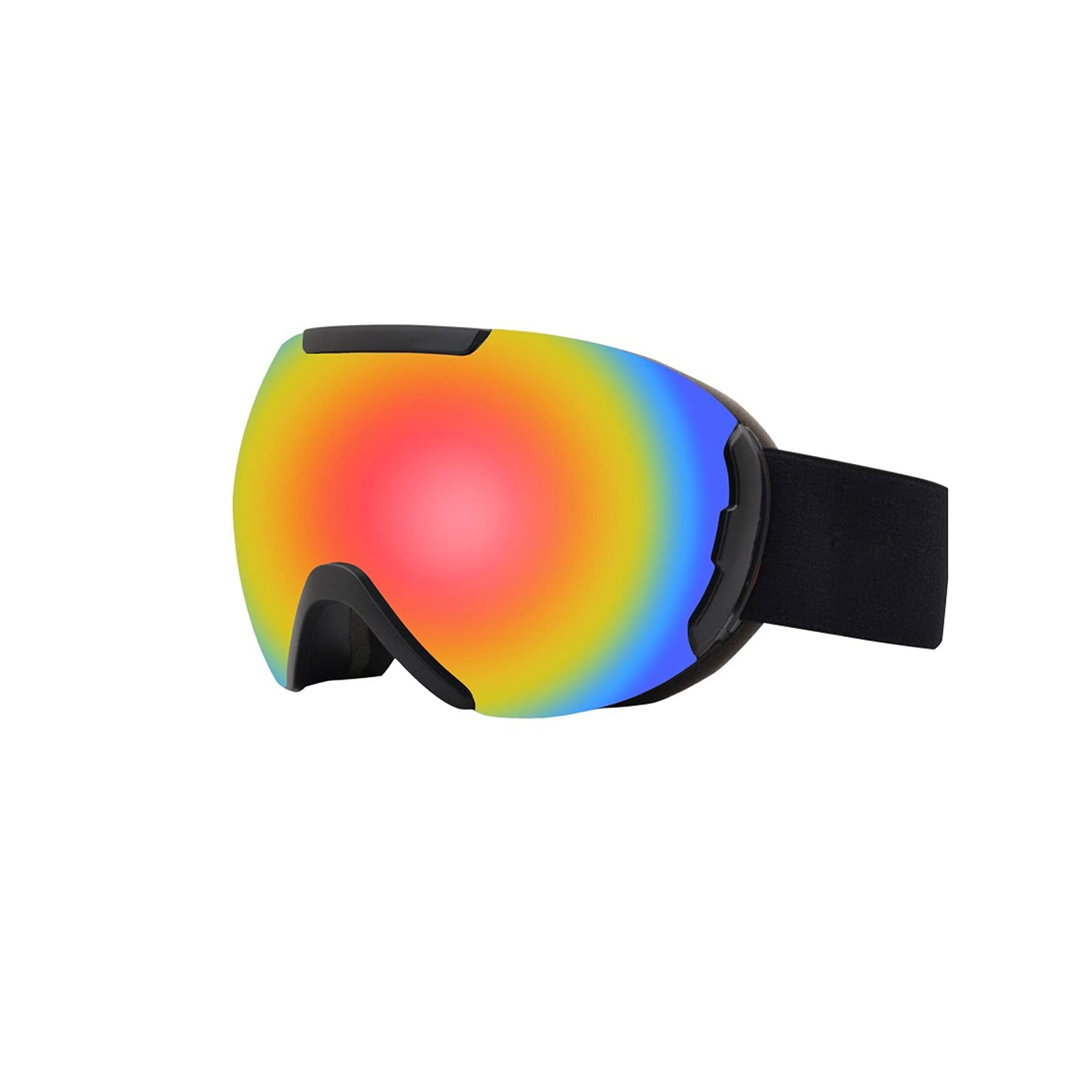 DieffematicHXJ Gogle narciarskie Mężczyźni kobiety anty-mgły podwójne warstwy narciarskie Okulary obiektywu Maska narciarska Okulary narciarstwo Snowboard Okulary Lustro Polaryzacja Gogle (Color : Re