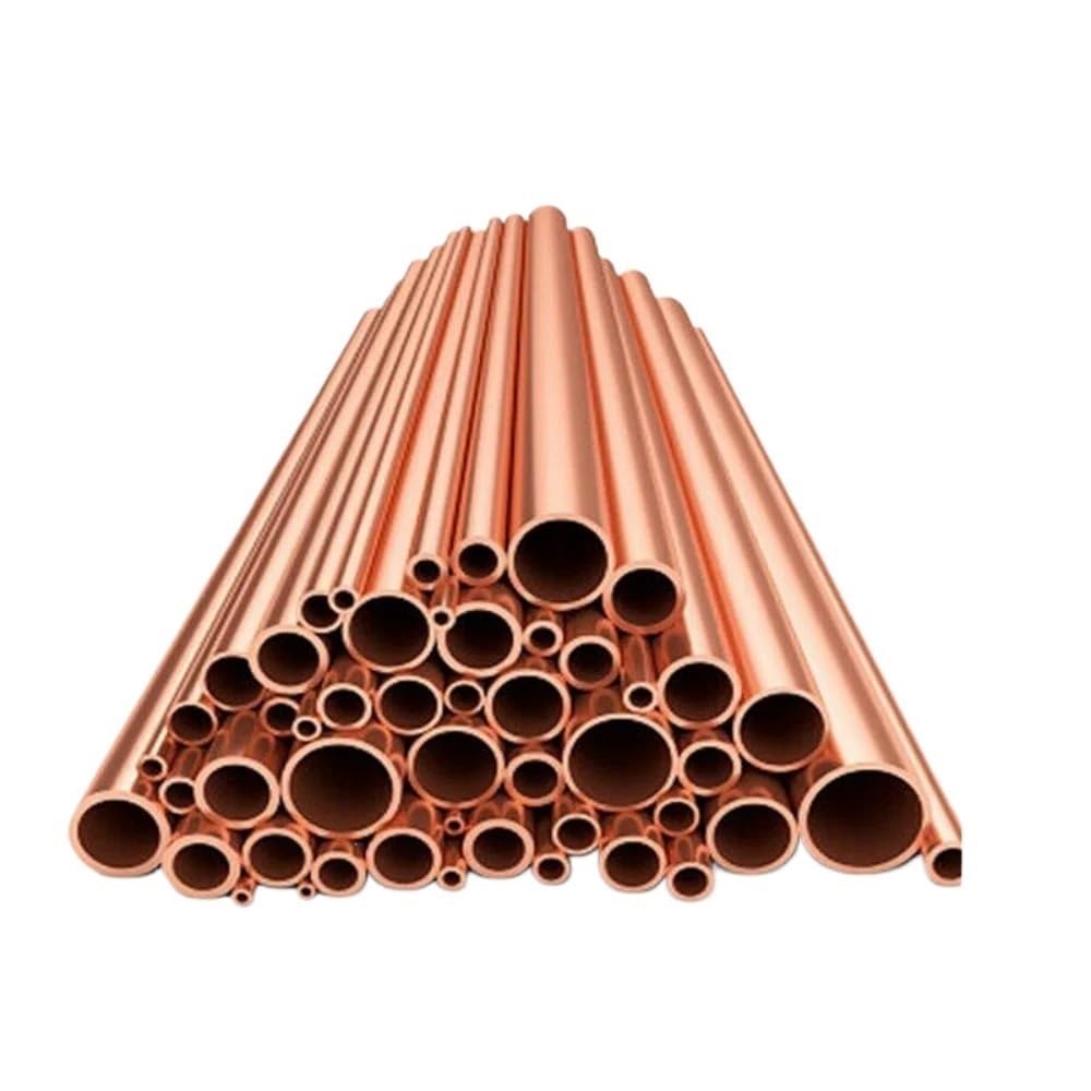 Tubo di rame tondo dritto cavo da 1 pezz0, tubo metallico con spessore della parete di 1 mm for unità di condizionamento deII'aria(500 * 16 * 14MM)