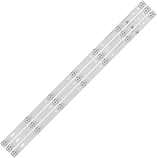 LED Backlight Strip Compatible with JVC HL-00320A28-0701S-04 B0 HL-00320A28-0701S-05 A2 A3 LED-32D8 LT-32DE75 180.DT0-32D900-0H CX315DLEDM