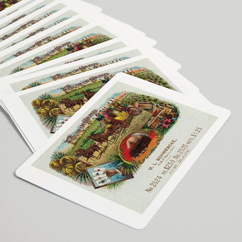 Juego de Naipes Four in Hand Poker 52 cartas miniatura 5