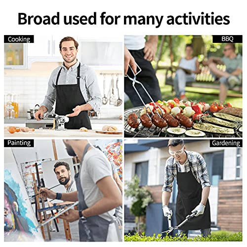 Senheol Funny Vegetables Print Aprons Kitchen Chef Waterproof Adjustable Funny Apron For Bbq With Pockets For Men Women #TOP7