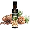 Cedernootolie 100% Zuiver en Natuurlijk 100ml – Koudgeperst – Cedernotenolie Sibirië – Natuurlijke Pijnboomolie – Glazen…