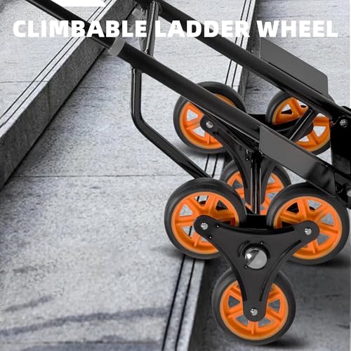 Carretilla plegable para escaleras, 150 kg capacidad miniatura 7