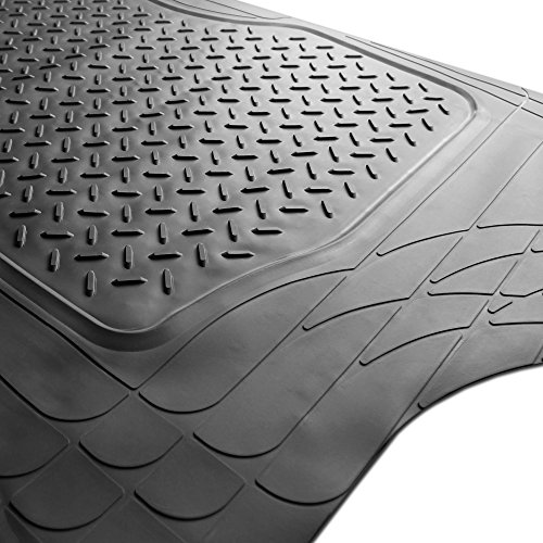 Image of FH Group ClimaProof Universal Cargo Mat - All-Weather, Trimmable Trunk Mat (48 inch W x 32 inch D) - Fits Most Cars, SUVs & Trucks - Black