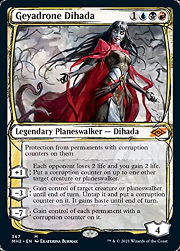 Magic: the Gathering - Geyadrone Dihada (367) - Showcase (Sketch Art) - Modern Horizons 2
