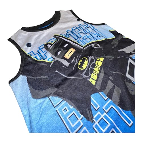 Image of LEGO Batman Boys' 2-Piece Sleeveless Tank Top and Shorts or Pajama Set