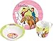 Price comparison product image Bibi & Tina Friends 3-Piece Porcelain Breakfast Set 3 Piece Porcelain Set, 22.5 x 9.5 x 19.5 cm 3 Units
