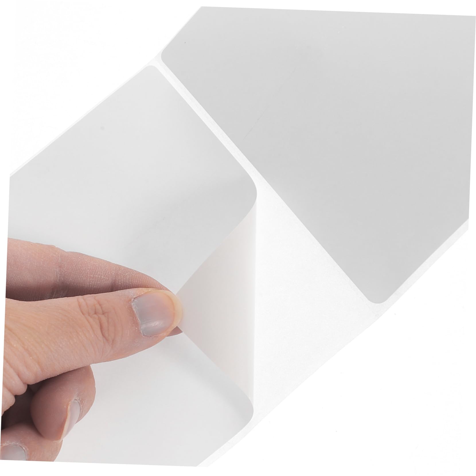 Etichette Adesive Termiche 4x6 500 Pezzi in Carta Bianca | Foglio Autoadesivo Stampabile, Resistente a Graffi e Usura, Formato Grande per Etichette e Adesivi