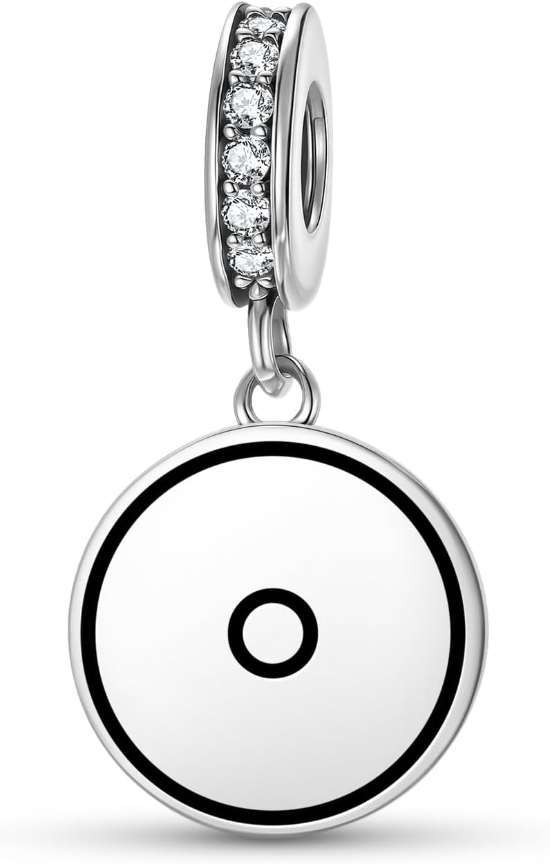 Crop Circles Monad Totem Symbol Emblem Pendant Charm Bead in 925 Sterling Silver Spiritual Sigil Dangle Pendant for DIY Jewelry Compatible with Original Charm Bracelets