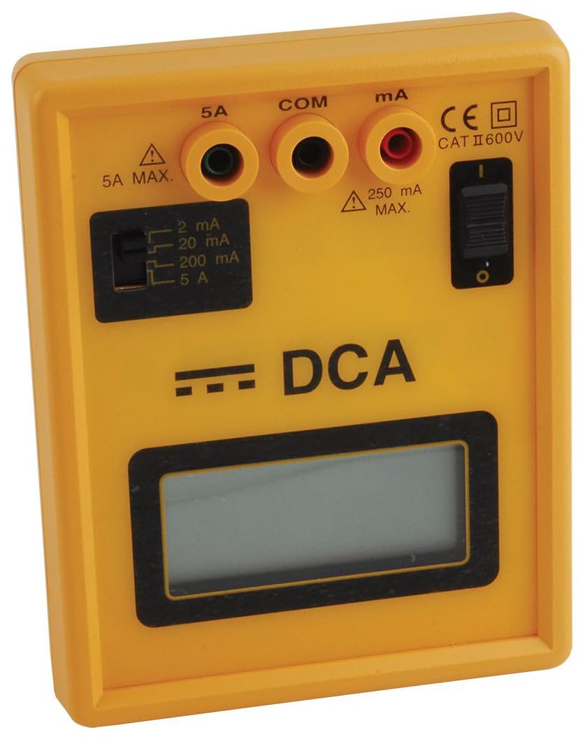 DA-103 Digital Bench DCA Meter, 5 Amp DC Current by Electronix Express