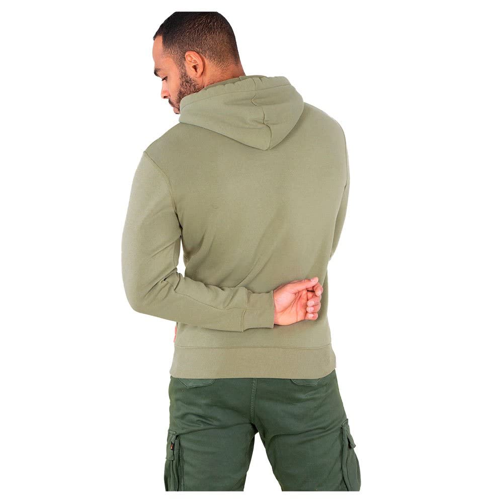 Alpha Industries Herren Basic Hoody Kapuzenpullover - 3