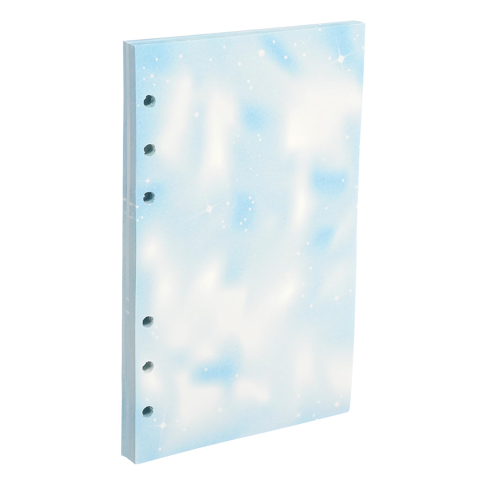 PATIKIL A6 Loose Leaf Paper, 80 Sheets 6.7 x 4 Render Notebook Paper Filler Binder Refill for 6 Ring Binder Note Taking Planner Journals Professionals, Blue