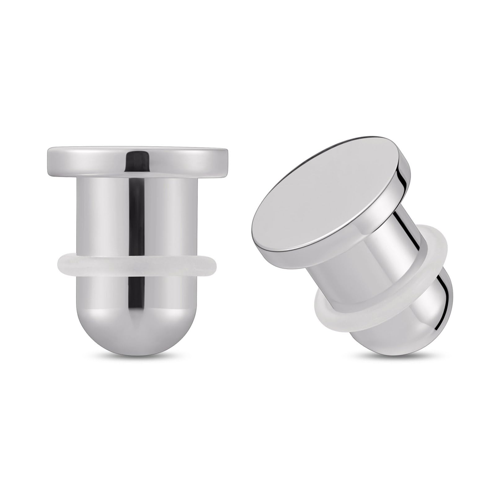 Dilatatori Per Orecchie In Silicone 10mm - Cerchi Semplice Per Piercing, Ipoallergenici E Comodi - Foto 9