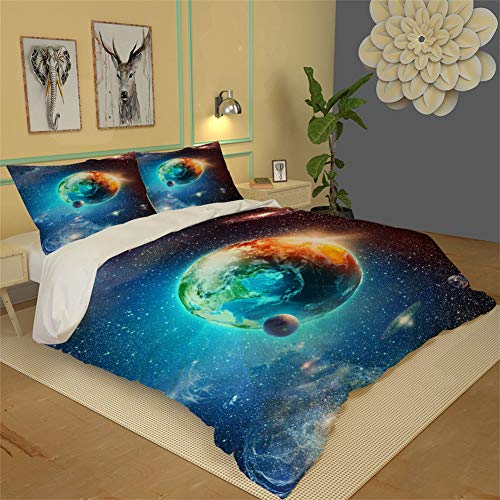 Housses de Couettes 3D Galaxie Chickw1 avec impression haute définition longue durée - 6
