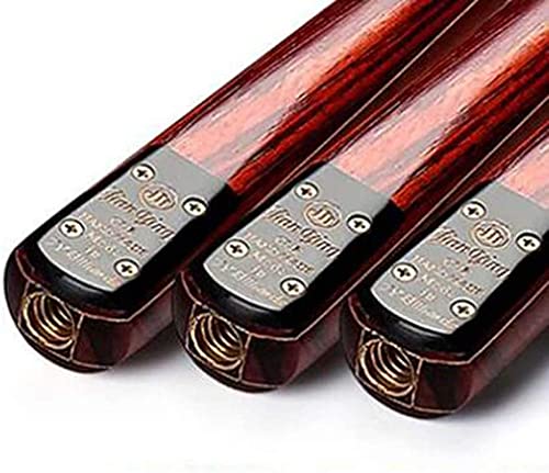 Taco profesional para billar snooker 57 pulg con extensión miniatura 6