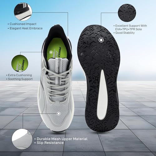 Image of Red Tape Athleisure Shoes for Men | Cultured Round-Toe Shape & Cushioning Technology