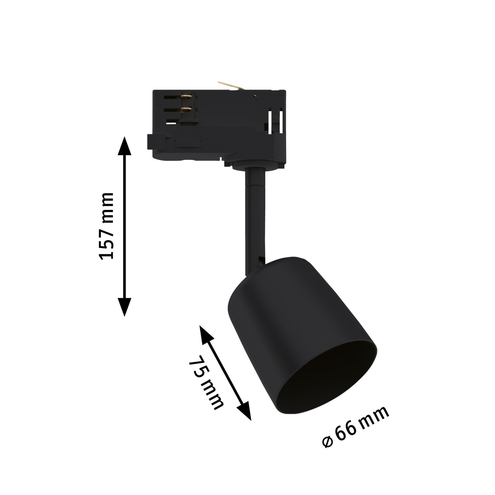 SystÃšme d'éclairage (base) Paulmann 3PRORail Cover 95532 GU10 N/A