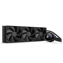 NZXT Kraken Plus 360 – AIO CPU Liquid Cooler – 360mm Radiator – 3 x F120P Fans – Customizable 1.54" Square LCD – AMD® AM5, AM4 – Intel® LGA 1851/1700, 1200/115X – Black
