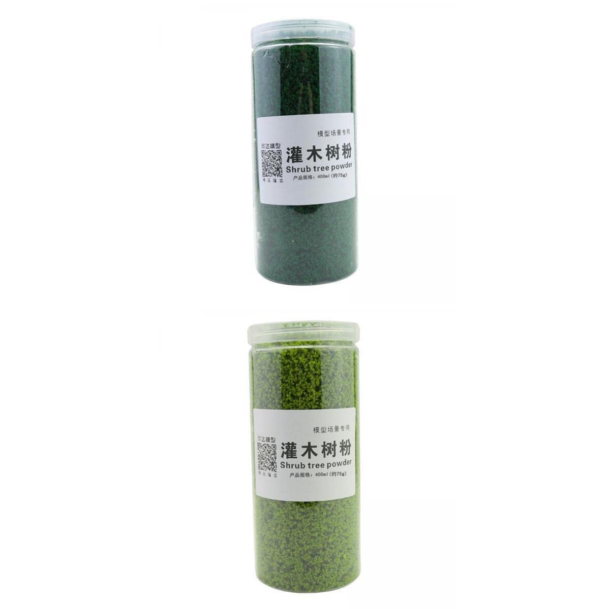 ATORSE Toy 2pcs Tree Powder Model Making Materials for Miniature Bases-Toys & Hobbies-Games-Miniatures War Games-Other Miniatures & War Games-image-13