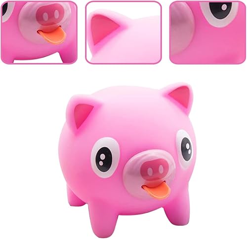 Miniatura 8 de LUOZZY Juguete de lengua que habla, juguetes para aliviar el estrés y la ansiedad, juguete sensorial de cerdo, recuerdo de fiesta, decoración de