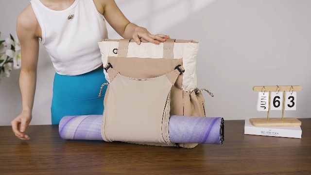 3-in-1 Laptop Tote Backpack Convertible Work Gym Bag with Yoga Mat Carrier Amazon.com: GOLF SUPAGS 3-in-1 Laptop Tote Backpack for  main image 4
