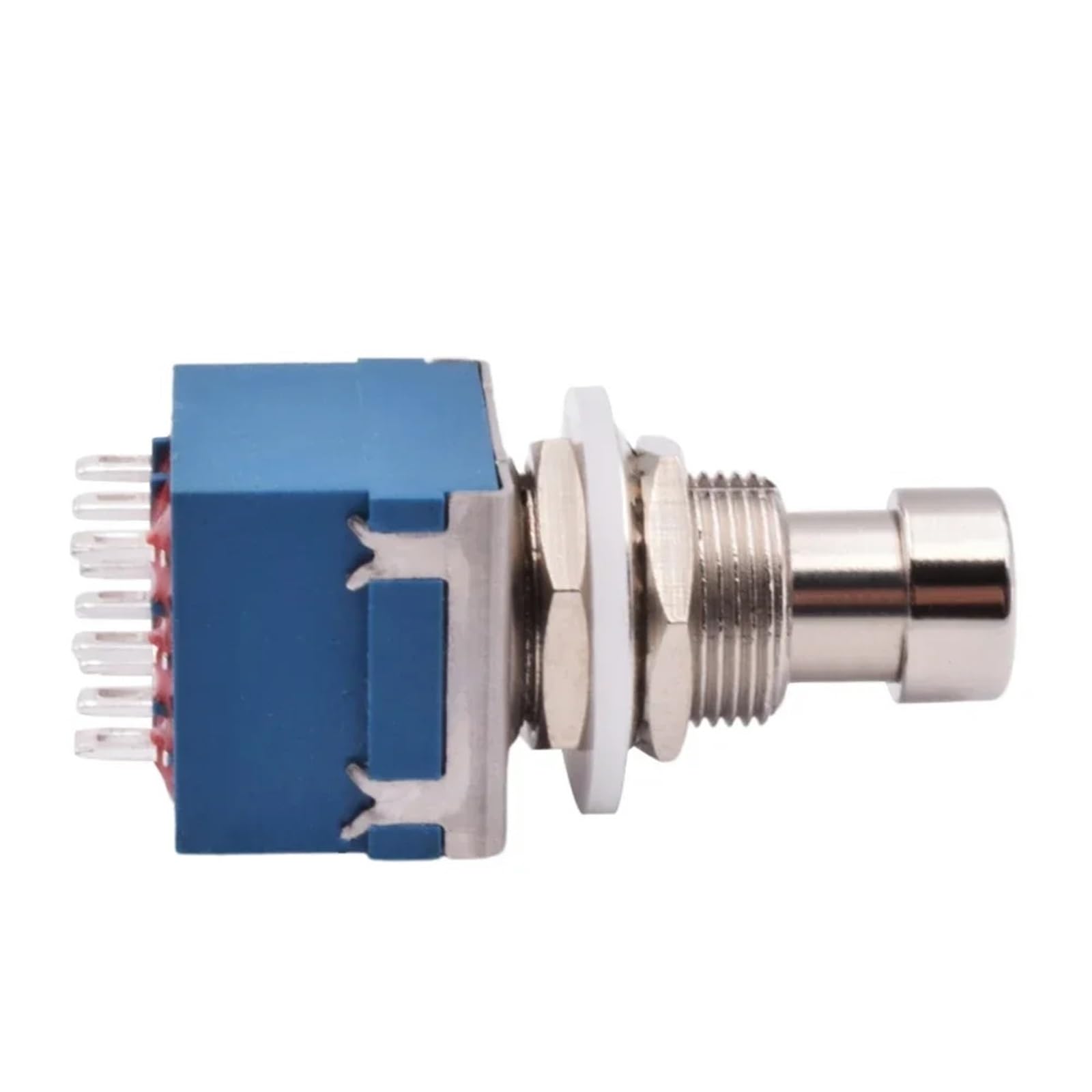5 pezzi/lotto 9 pin pedale effetto chitarra elettrica pulsante 3PDT interruttore a pedale a scatto terminale di saldatura interruttore a pedale stomp true bypass