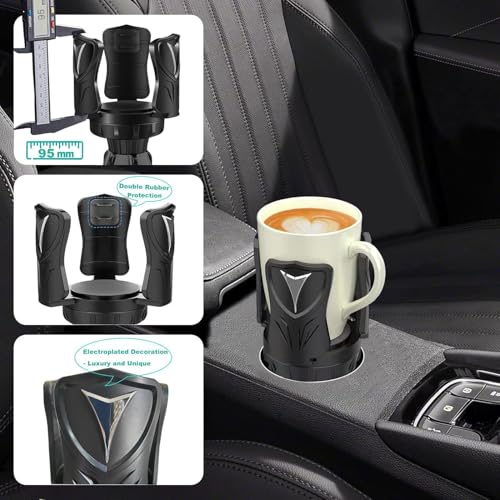 Expansor de Portavasos Ajustable para Auto miniatura 4