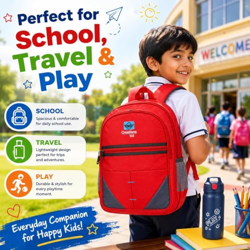 Image of Noteprime Lovely Kids Backpack - Fun & Colorful Design for School, Travel, and Play | Durable & Comfortable | Perfect for Boys and Girls