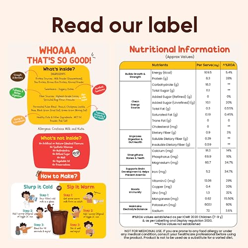 Image of Tiggle Junior Kids Protein Powder Trial Pack, Everyday Chocolate Milk Mix