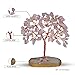 Rose Quartz Tree, Feng Shui Money Tree, Rose Quartz Crystals, Pink Tree, Rose Quartz Decor, Crystal Gifts for Women, Crystal Money Tree, Rose Quartz Gem, Crystal Bonsai Tree, Good Luck Gems