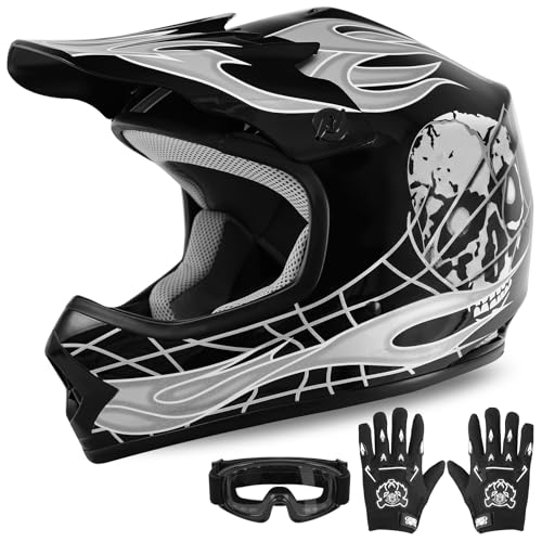 XFMT DOT Youth Kids Dirt Bike Helmet Full Face...