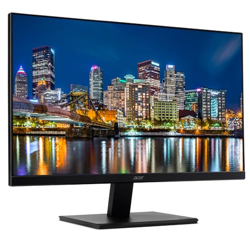 Image of Acer Vero V7 V277 E BIP 27 inch 1080P Full HD 100 Hz 4 ms Backlit Widescreen LCD Monitor, 2-Pack Bundle with Eye Care, VGA, HDMI, DisplayPort, Desk Mount Dual Monitor Stand