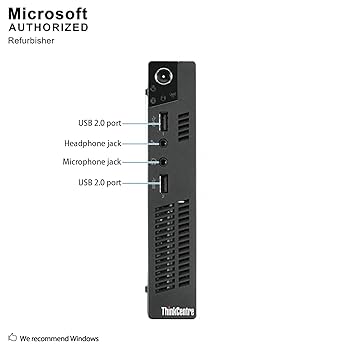 ミニPC ThinkCentre M73 tiny 第4世代Core i3 Amazon.com: Lenovo ThinkCentre M73 Tiny Desktop Computer