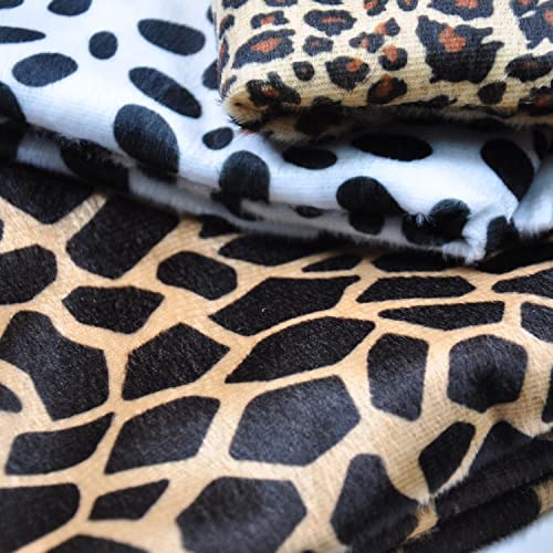 Luxurious 59-Inch Giraffe Print Velboa Upholstery Fabric – Soft Polyester for Clothing, Crafts, and Home Décor by the Yard 6 Luxurious 59-Inch Giraffe Print Velboa Upholstery Fabric – Soft Polyester for Clothing, Crafts, and Home Décor by the Yard - Image 5