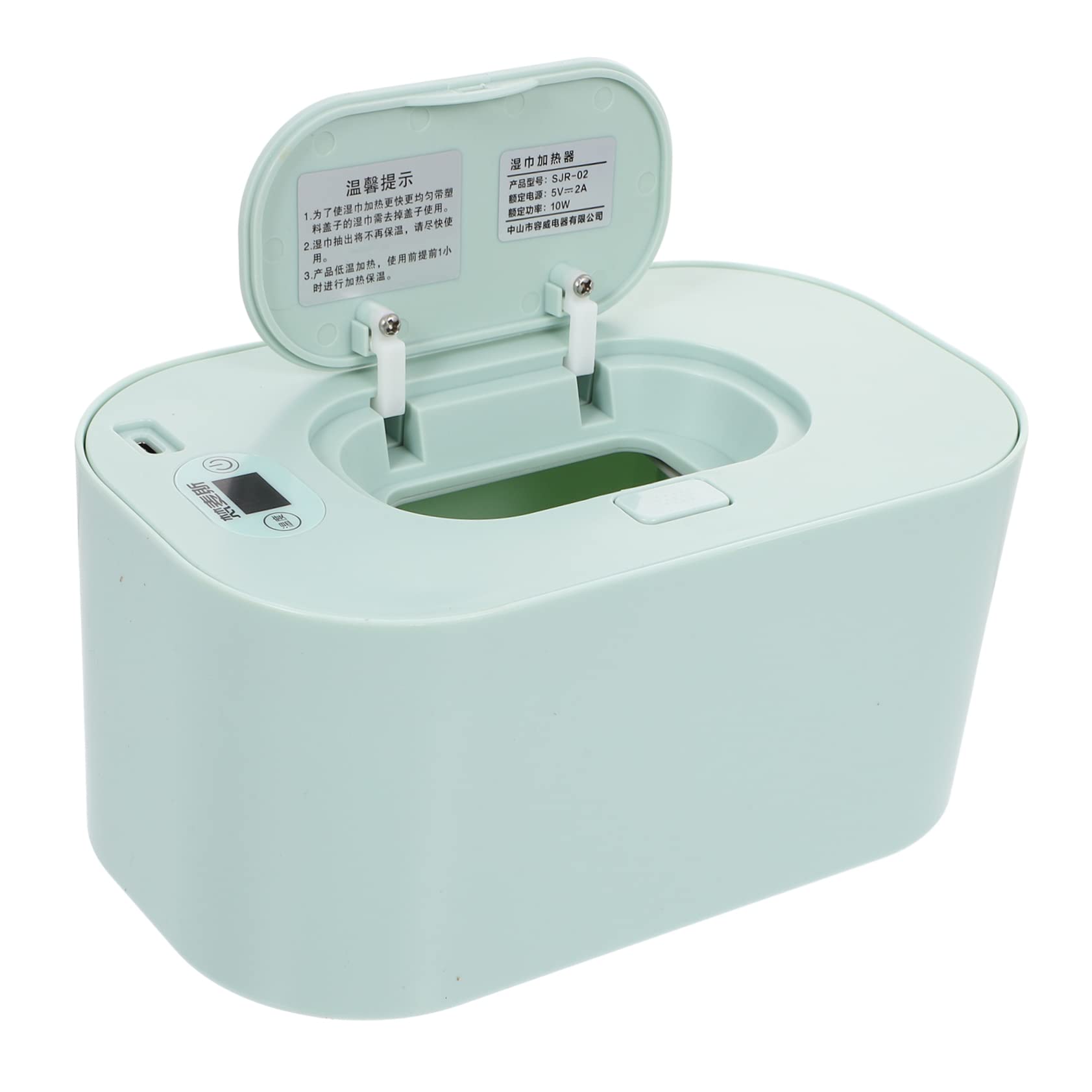 Abaodam 1 Juego Calentador De Toallitas Húmedas Dispensador De Toallitas De Gran Capacidad Limpiar La Máquina De Toallitas Toalla De Algodón Temperatura Constante Polipropileno (pp) Bebé