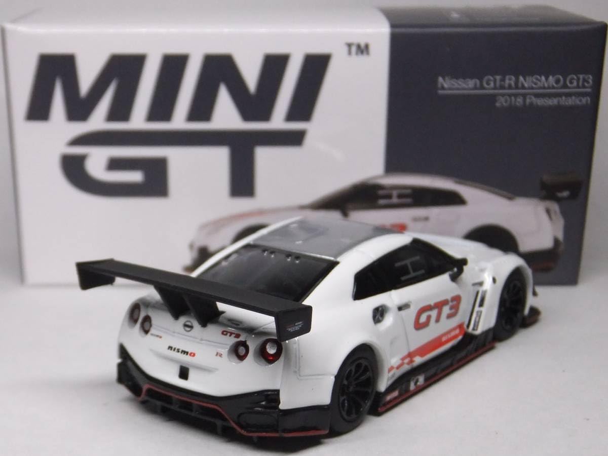 ミニカー MINI GT Nissan GT-R NISMO GT3 2018 327 Mini GT Mijo Exclusives 327 Nissan GTR Nismo GT3 2018