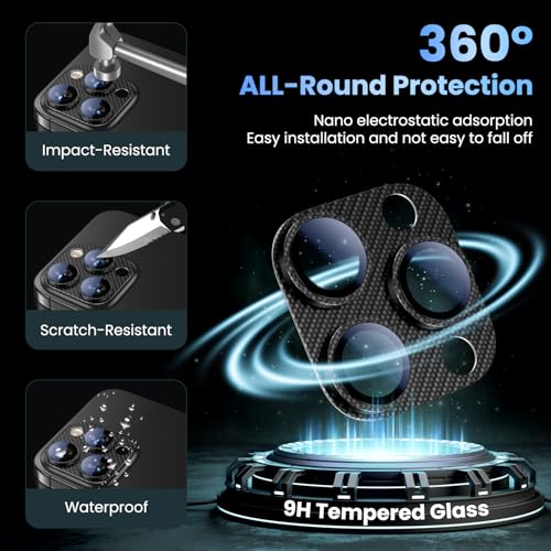 Image of Uyiton for iPhone 16 Pro Max /16 Pro /14 Pro Max /14 Pro Camera Lens Protector
