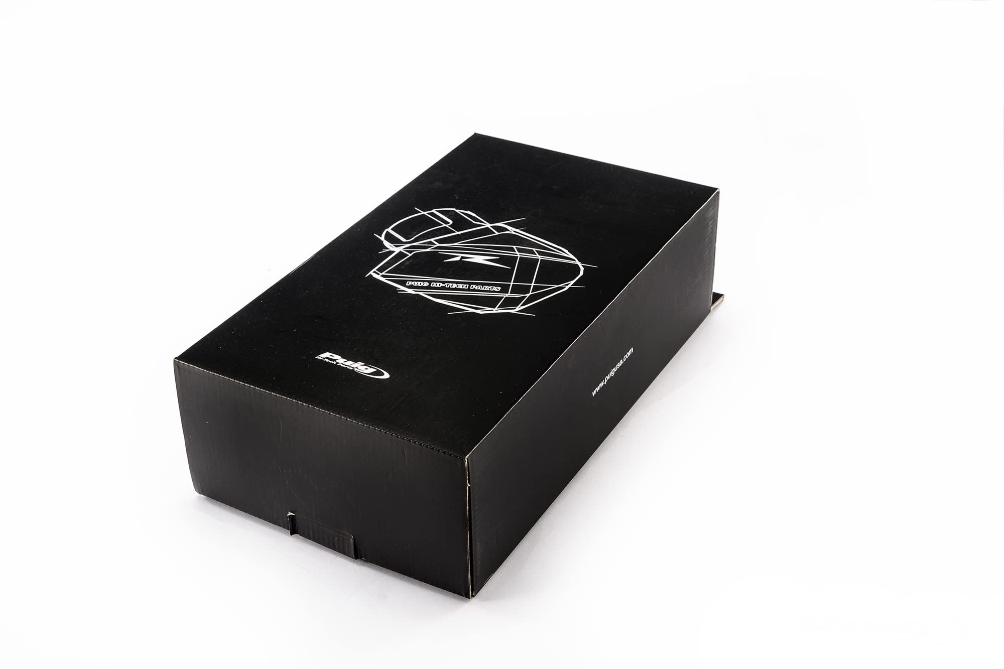 Puig 9355N Protectores de Motor R19 protección Resistente, Negro