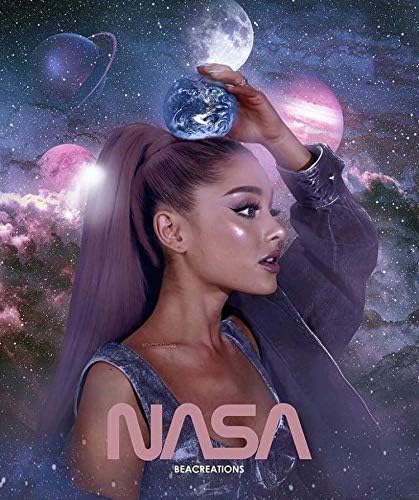 24x7 Ariana Grande Singer NASA song poster 12 x 18 inch poster