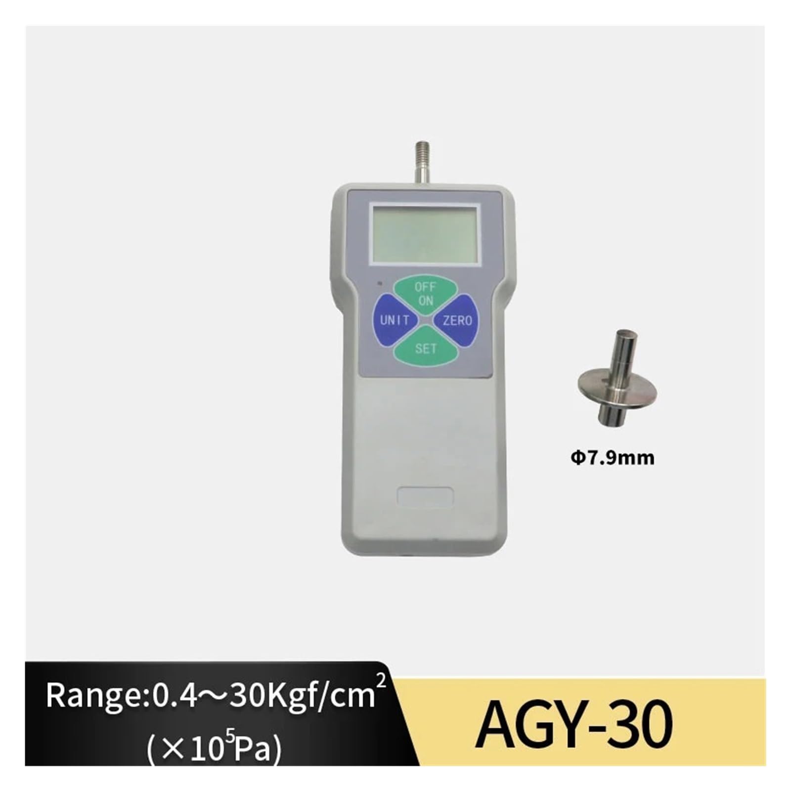 CHBMSS 0.2-15Kgf/cm2 /0.4-30Kgf/cm2 Digital Fruit Hardness Tester Fruit Penetrometer Digital Fruit Hardness Tester Maturity Meter(0.4-30Kgf cm2)