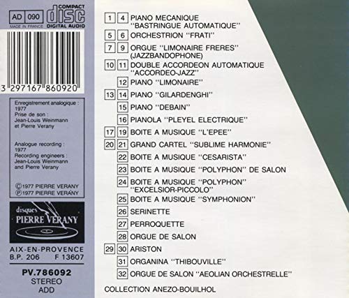 Musik FR Mechanische Instrum [Import] – vue 2