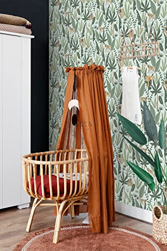 Wallpaper Monkeys Mint Green and Dark Green - 139073 - from ESTAhome
