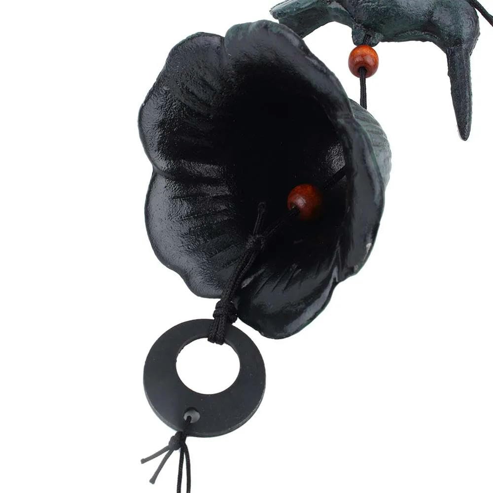 QXDZSW - Scacciapensieri in metallo a forma di uccello, facile da usare, decorazione per casa, giardino, cortile
