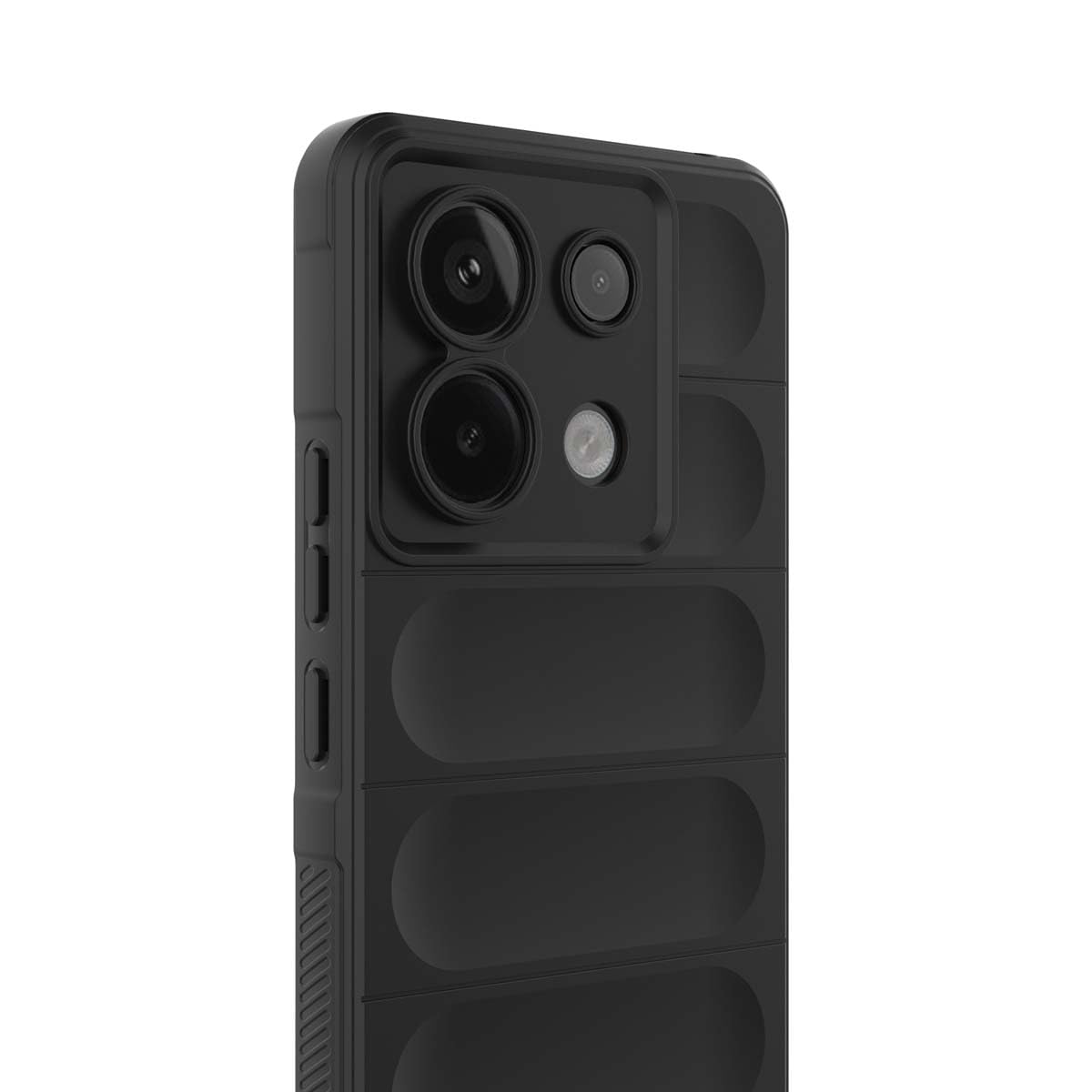 GOKEN Cover per Oppo Reno 12 5G, Armor Custodia in Silicone Morbido e PC Rigido Antiurto, con Anello Rotante 360° e Protezione Scivolo per Lente, Case - Blu