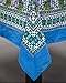 Indian Print Square Cotton Tablecloth 60