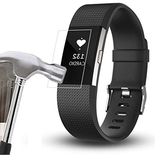AutumnFall Screen Protector for the Fitbit Charge 2 (6 Pack) with free lifetime replacement warranty