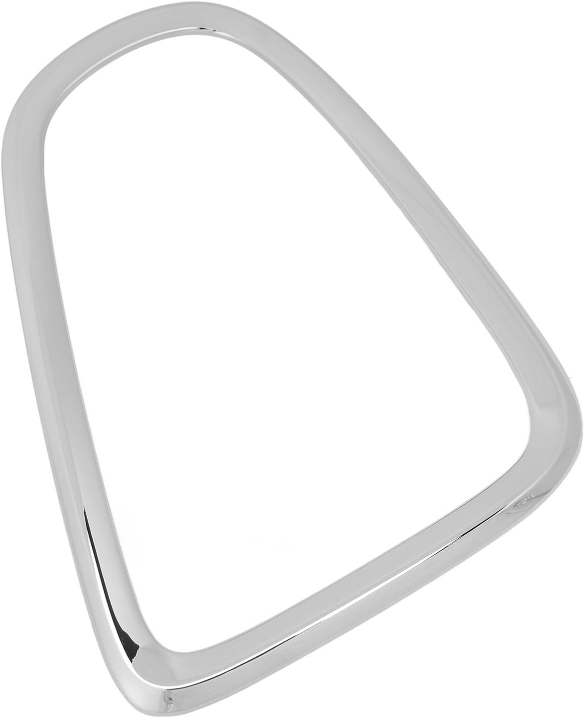 2PCS Taillight Trim Ring, Chrome Plated ABS Tail Lamp Frame Cover for R56 R57 R58 R59, with Easy Installation No Drilling Required