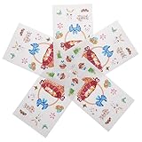 Décoration de fenêtre à ressort : les autocollants de pâques sont faciles à coller, parfaits pour les fenêtres, le réfrigérateur, les murs, les salles de classe, la garderie, les chambres et plus , les autocollants à ressort pour les fenêtres en verre