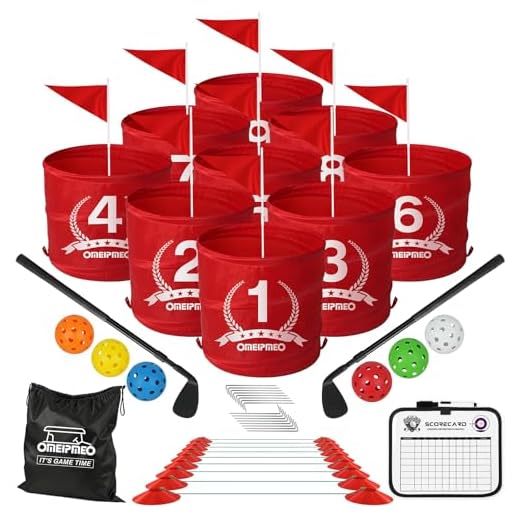 Deluxe Backyard Bucket Golf Game