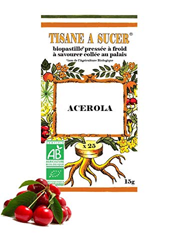 Bio Pastilles Tisane à Sucer Acerola Bio Cover